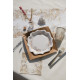 20 SERVIETTES FEUILLAGE NATURE