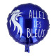 BALLON ALU ALLEZ LES BLEUS