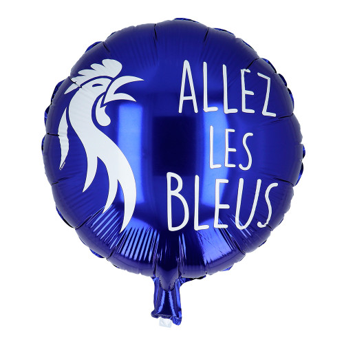 BALLON ALU ALLEZ LES BLEUS