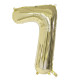 BALLON CHIFFRE 7 OR 86CM