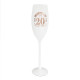 FLUTE BLANCHE ROSE DORE 20 ANS