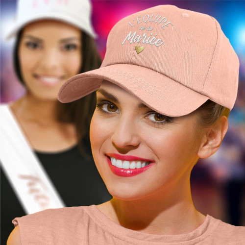 CASQUETTE EQUIPE DE LA MARIEE