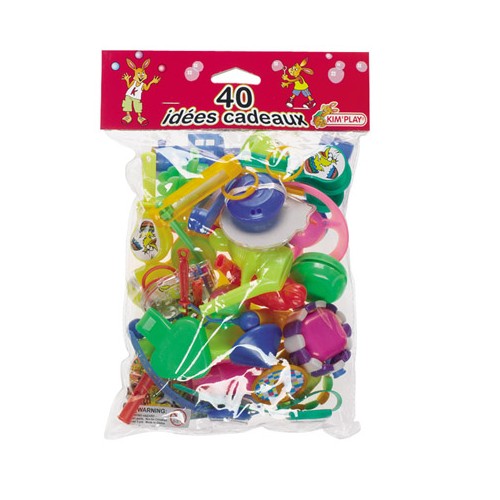 SAC DE 40 JOUETS ASSORTIS