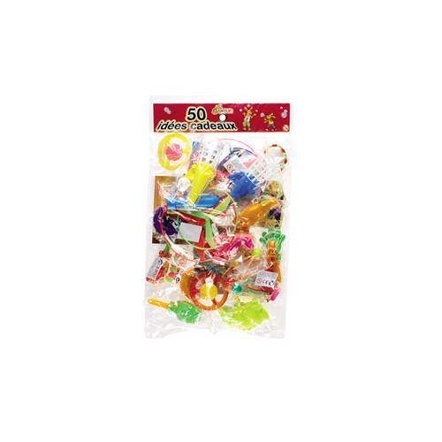 SAC DE 50 JOUETS MAXI ASSORTIS