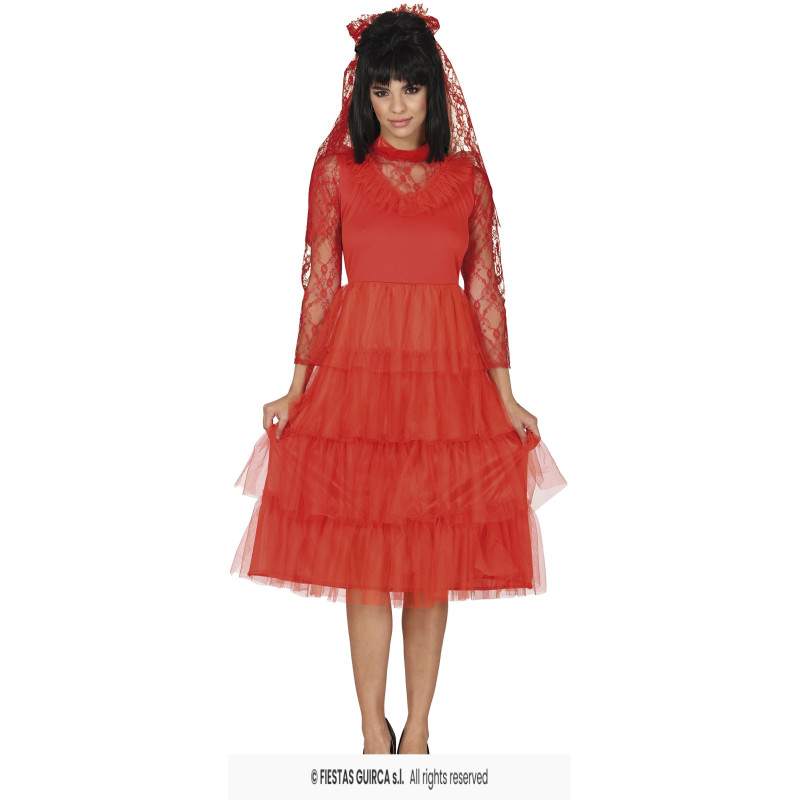 COSTUME MARIEE ROUGE L