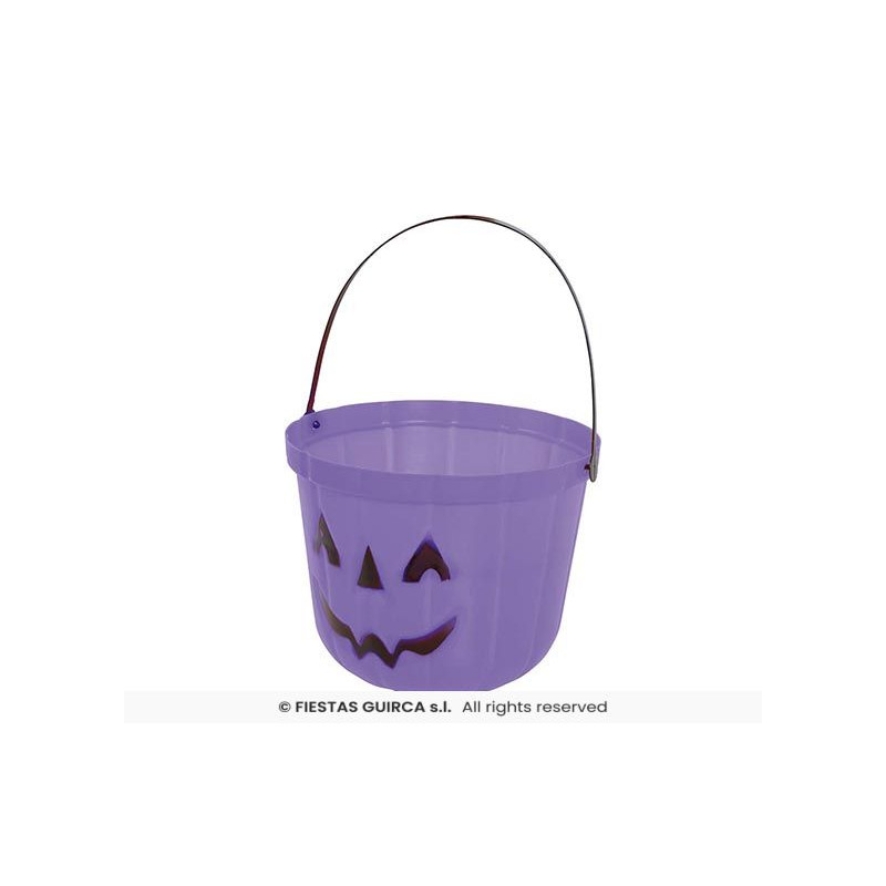 SEAU CITROUILLE LILAS