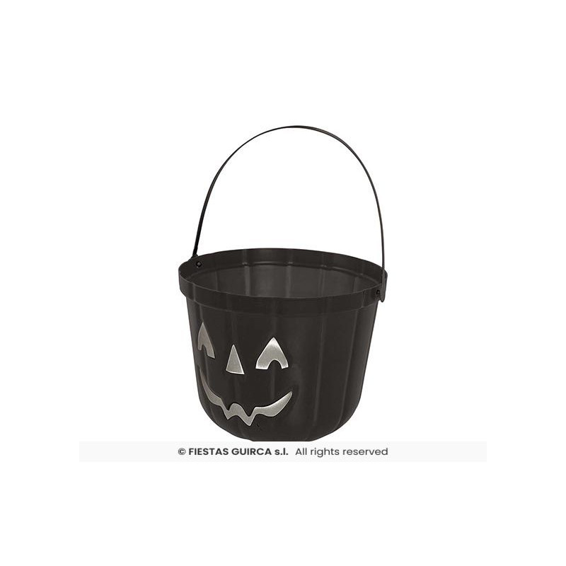 SEAU CITROUILLE NOIR