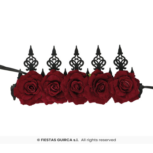 COURONNE DE FLEURS REINE