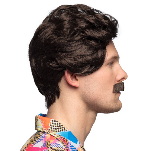 PERRUQUE VANCE AVEC MOUSTACHE