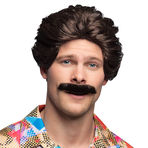 PERRUQUE VANCE AVEC MOUSTACHE