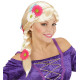 PERRUQUE RAPUNZEL AVEC FLEURS