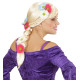 PERRUQUE RAPUNZEL AVEC FLEURS