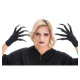 GANTS HALLOWEEN ONGLES NOIRS