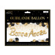 GUIRLANDE BALLONS MOTS "BONNE ANNEE"