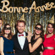 GUIRLANDE BALLONS MOTS "BONNE ANNEE"