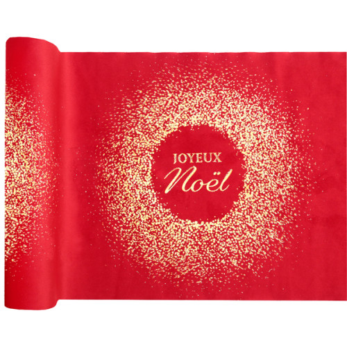 CHEMIN DE TABLE JOYEUX NOËL