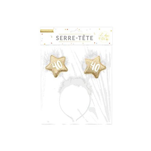 SERRE TETE ETOILE 40 ANS