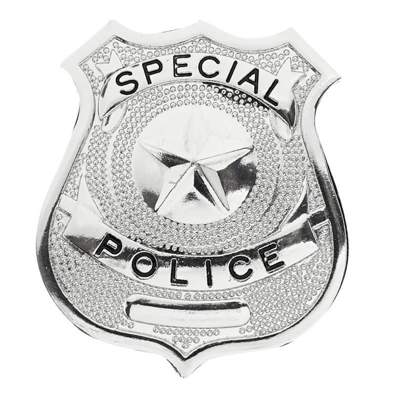BADGE SPECIAL POLICE METAL