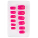 SET DE 12 ONGLES ROSES NEON