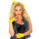 GANTS FILET NEON JAUNE