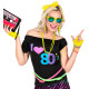 GANTS FILET NEON JAUNE