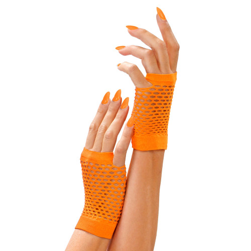GANTS FILET NEON ORANGE