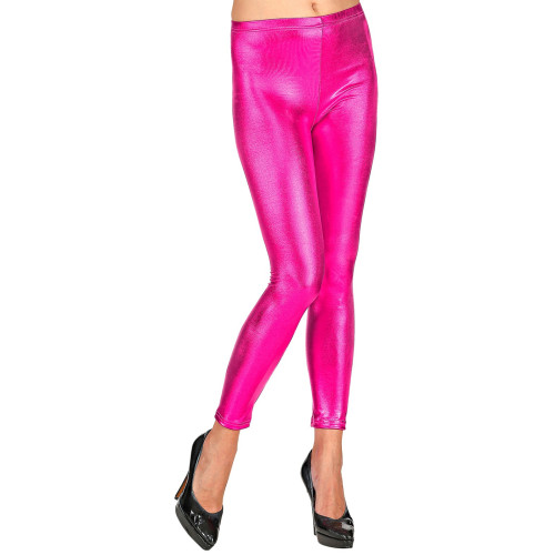LEGGINGS ROSE METALLISE S/M