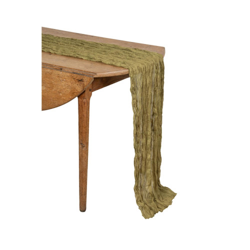 CH.TABLE CHEESECLOTH PISTACHE