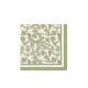 16 SERVIETTES BOTANICA VERDE PISTACHE