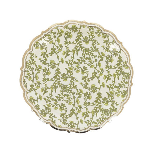 8 ASSIETTES BOTANICA VERDE PISTACHE