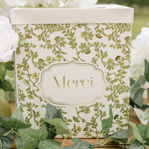 URNE &quot;MERCI&quot; BOTANICA VERDE