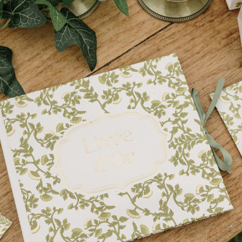 LIVRE D&#039;OR BOTANICA VERDE