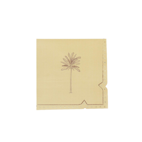 16 SERVIETTES PARFUM D'ORIENT CREME