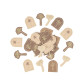 100 CONFETTIS PARFUM D'ORIENT CHOCOLAT