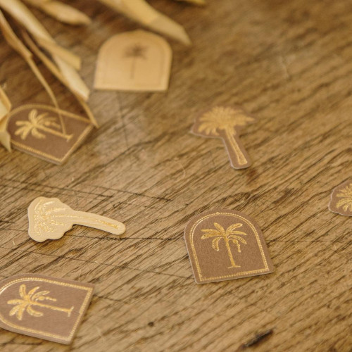 100 CONFETTIS PARFUM D&#039;ORIENT CHOCOLAT