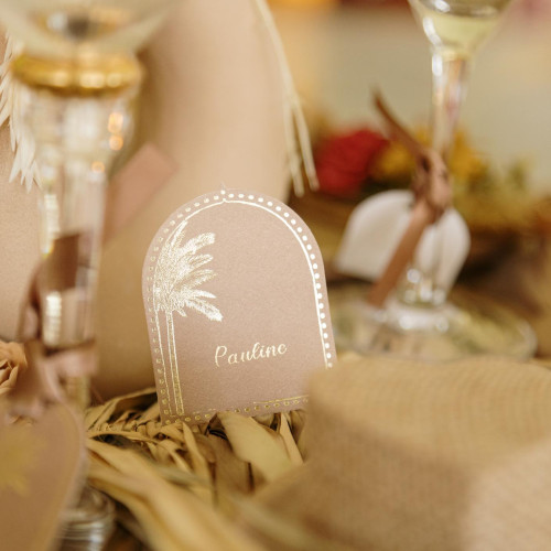 9 MARQUE-PLACES PARFUM D&#039;ORIENT CHOCOLAT