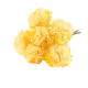 BOUQUET DE 6 ŒILLETS JAUNE 30CM