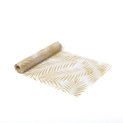CH. TABLE PALMIER ORGANZA OR