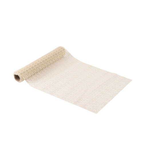 CH.DE TABLE DENTELLE TISSU OR