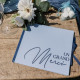 LIVRE D'OR "UN GRAND MERCI" BLEU