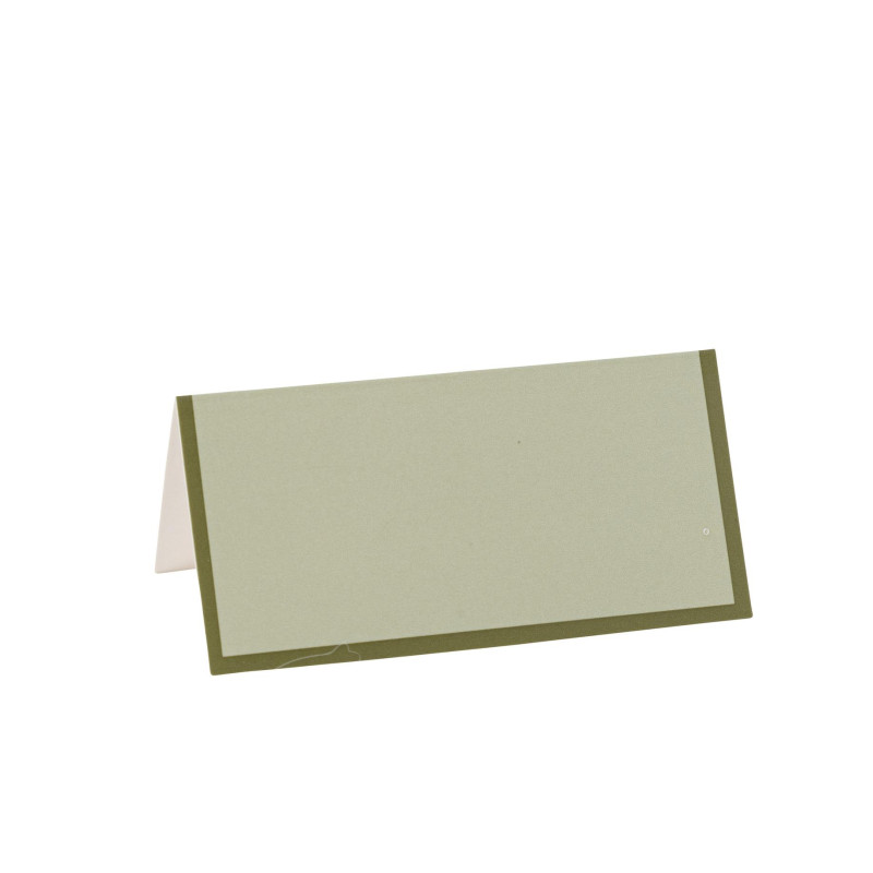10 MARQUE-PLACES BI-COLOR VERT