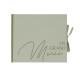LIVRE D'OR "UN GRAND MERCI" VERT
