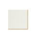 10 SERVIETTES BI-COLOR CREME