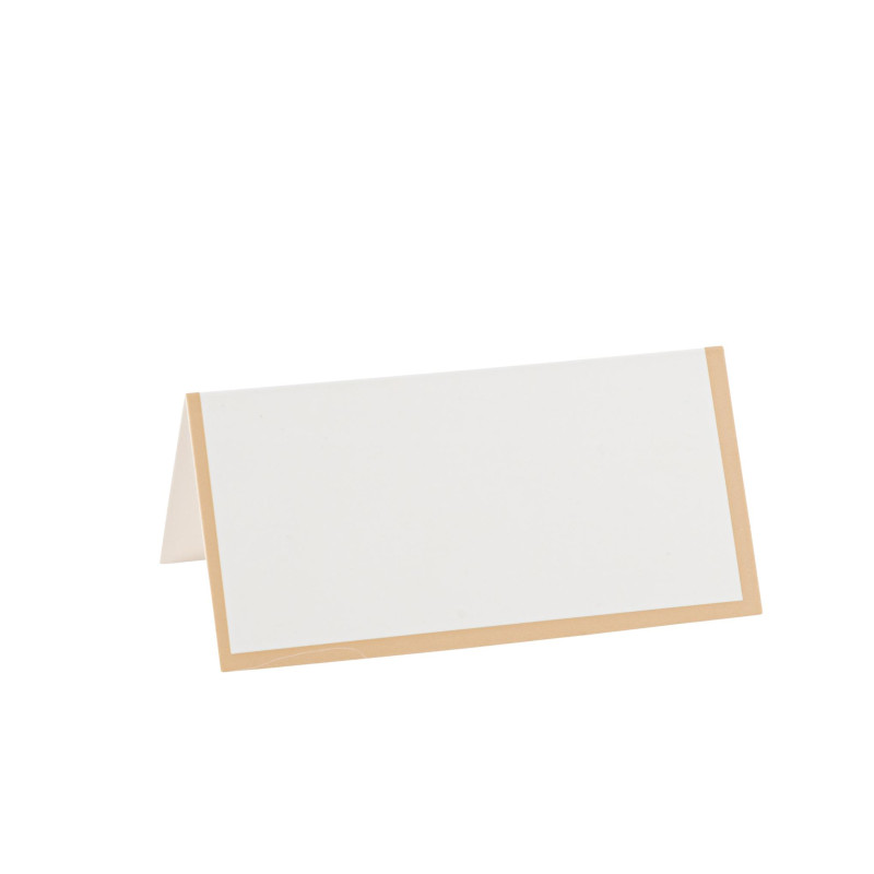 10 MARQUE-PLACES BI-COLOR CREME