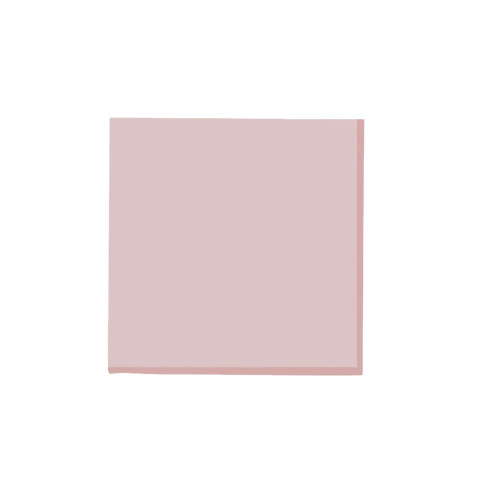 10 SERVIETTES BI-COLOR ROSE