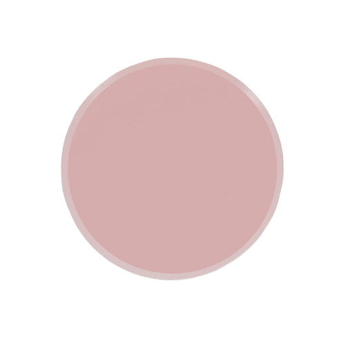 6 ASSIETTES PM BI-COLOR ROSE