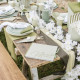 20 SERVIETTES COCKTAIL JOLIS BRINS VERT