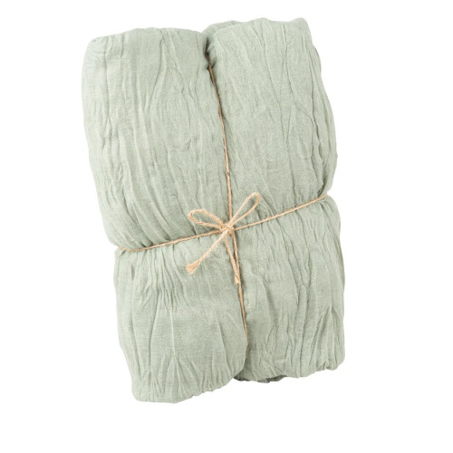 CH.TABLE CHEESECLOTH VERT SAUGE