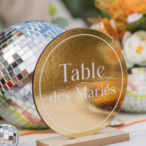 CENTRE DE TABLE &quot;TABLE DES MARIES&quot;