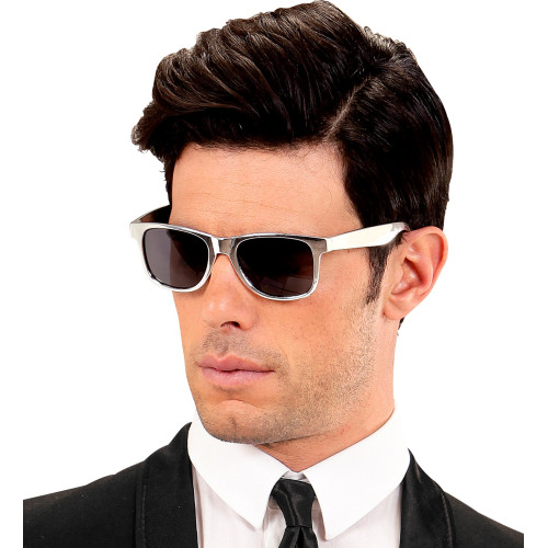 LUNETTE ARGENT METALLISE